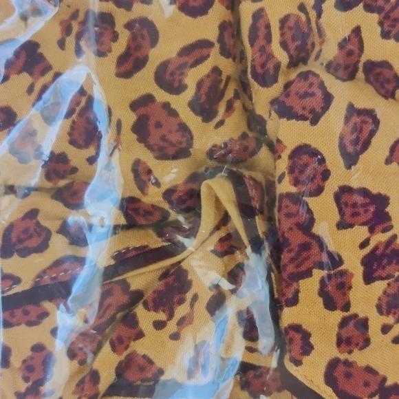 NWT Free People Bennie Animal Print Wide Leg Pants - Picture 14 of 14